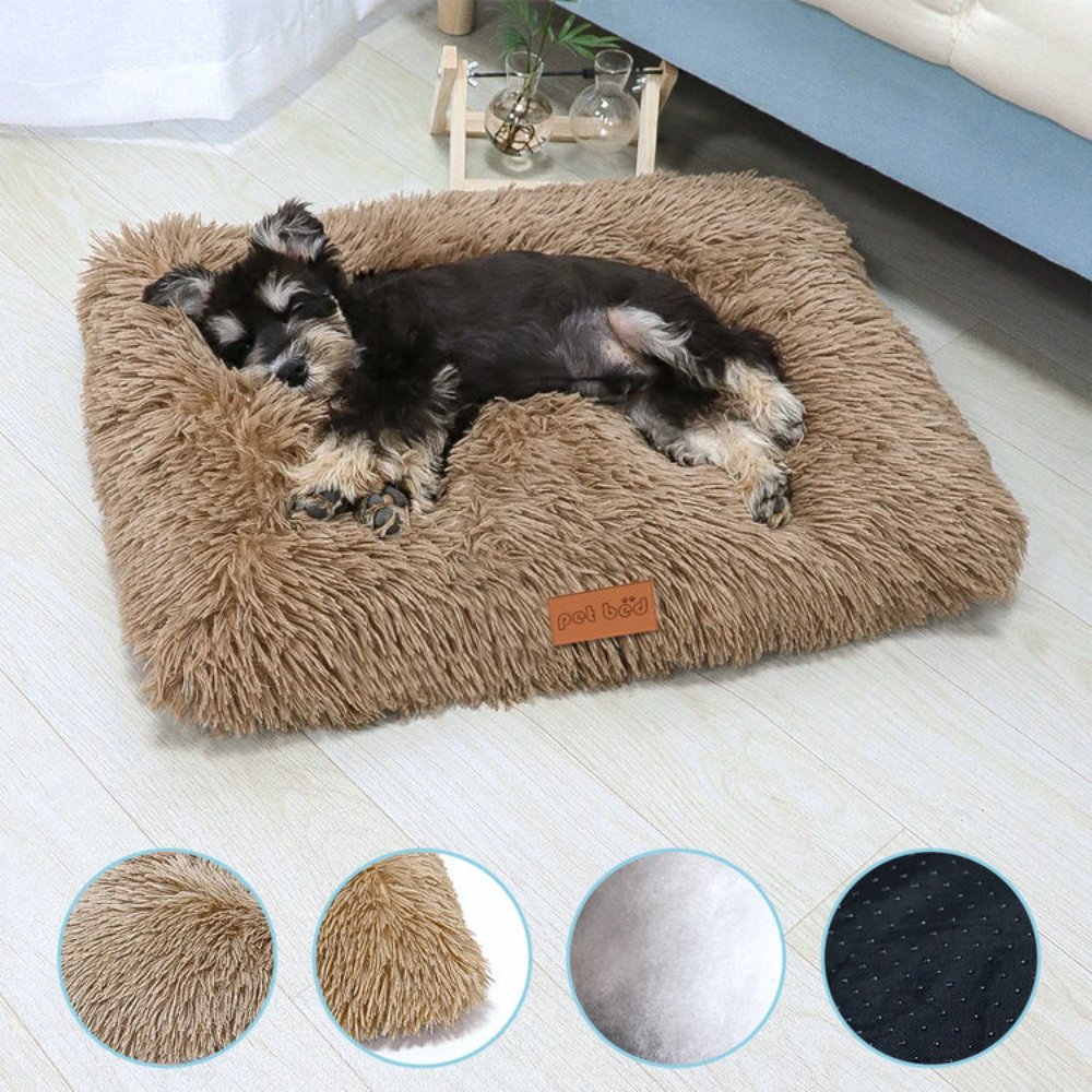 FluffRest - Plush Dog Bed