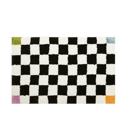 Fluffy Chessboard Carpet