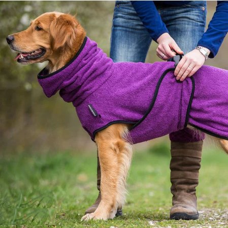 Fluffyheaven Liam Pet Bathrobe – Soft, Absorbent & Comfortable