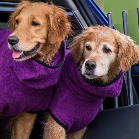 Fluffyheaven Liam Pet Bathrobe – Soft, Absorbent & Comfortable