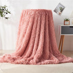 FLURON – Luxurious Faux Fur Blanket with Silky Touch