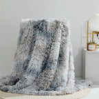 FLURON – Luxurious Faux Fur Blanket with Silky Touch