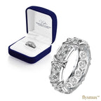 Flysmus Voghtic Magnetique Stylish Cross Decor Ring