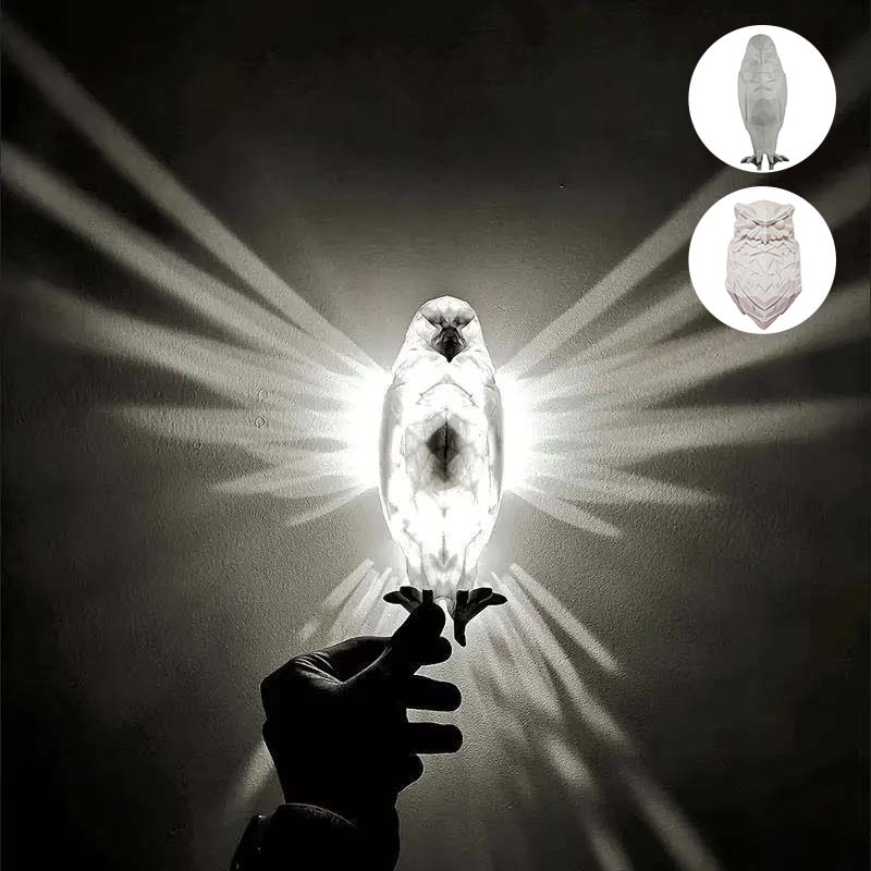 Spritz-cast Owl Eagle Night Light