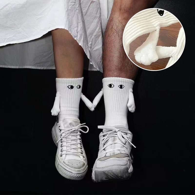 Hand In Hand Magnetic Hand-Holding Socks