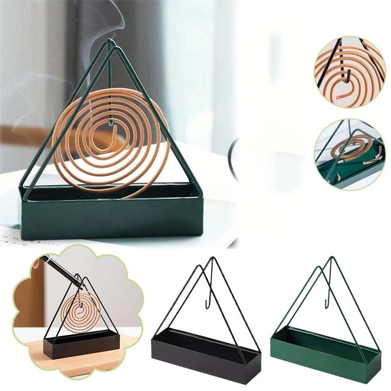Iron triangular mosquito spool holder