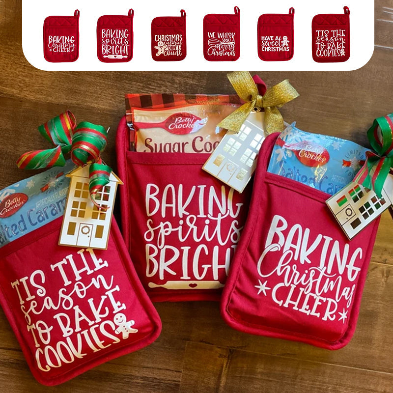 Christmas Pot Rack Baking Set