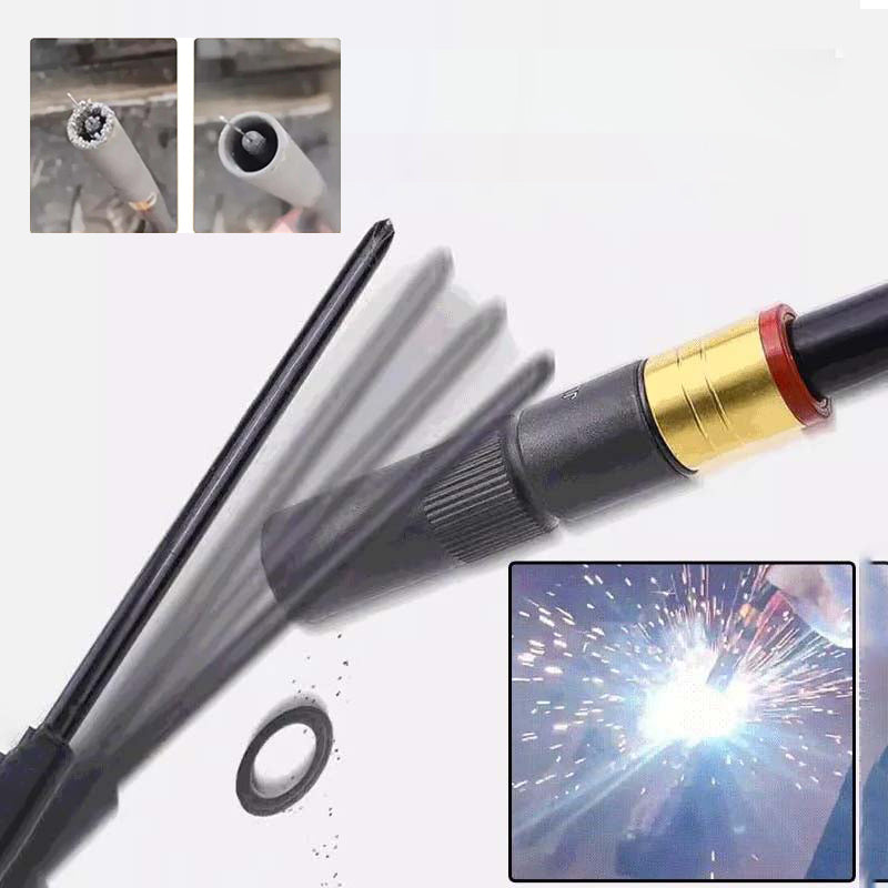 Non-stick sweat slag protection nozzle