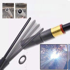 Non-stick sweat slag protection nozzle