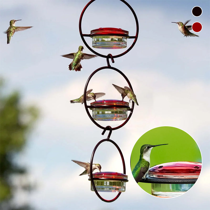 Simple Hummingbird Water Dispenser Made of Metal