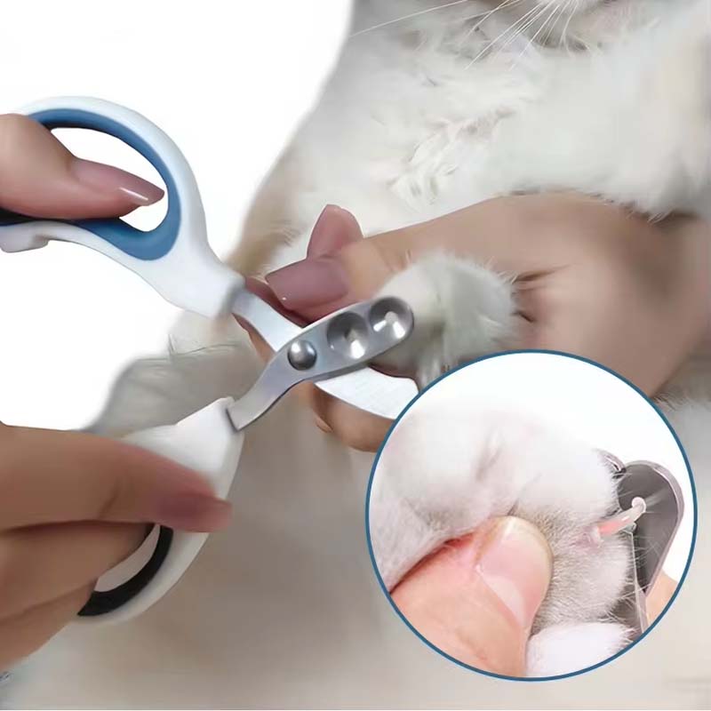 Double hole pet nail clipper