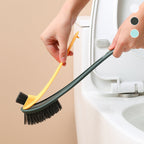 Double-sided Flocking Toilet Cleaning Brush
