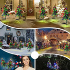 Solar Christmas Trees Lights