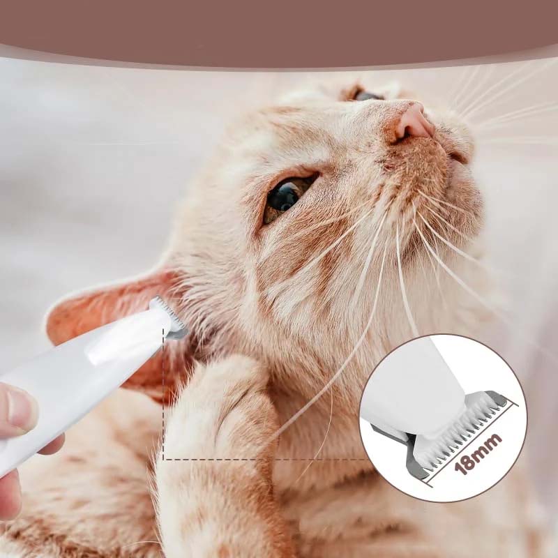Pet Hair Clipper with LED Light