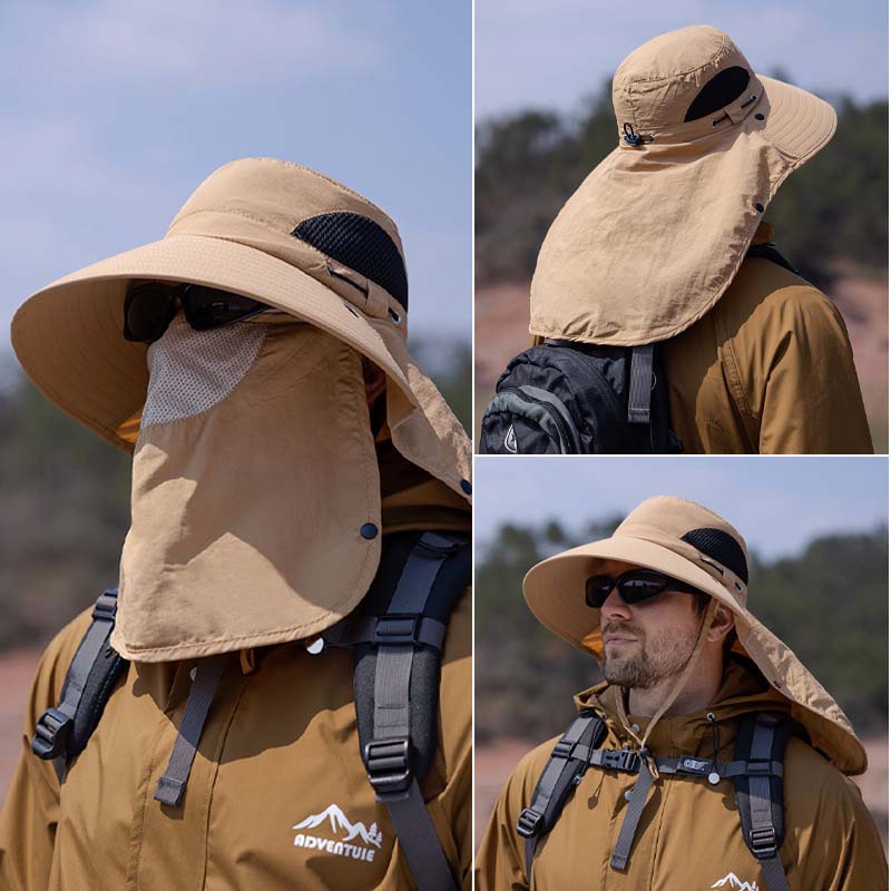 All-round protective fishing hat for outdoors