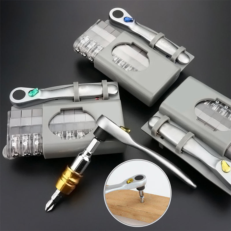 Mini screwdriver combination set positive and negative