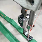 Adjustable invisible zipper guide foot for sewing machine