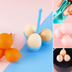 Food-grade silicone egg steamer