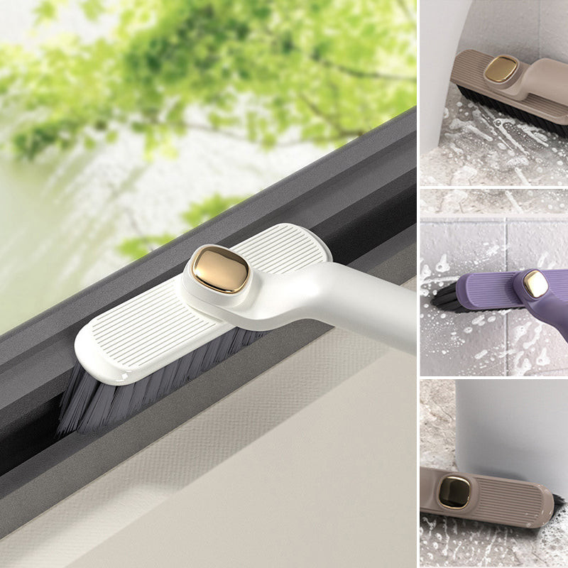 Multifunctional rotating split cleaning brush