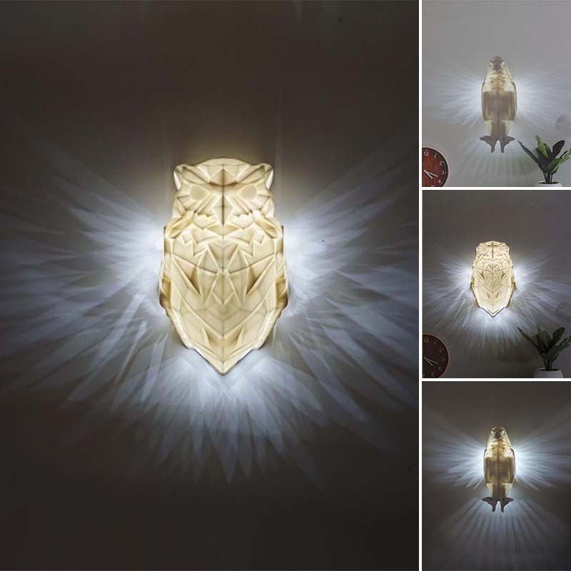 Spritz-cast Owl Eagle Night Light