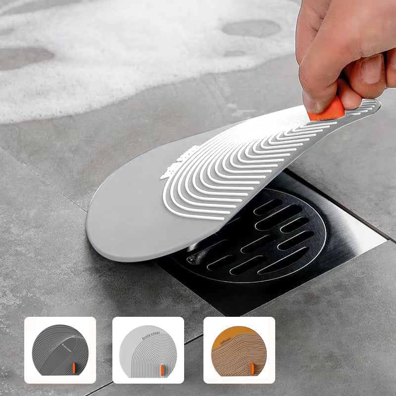 Multi-purpose floor drain cover made of silicone