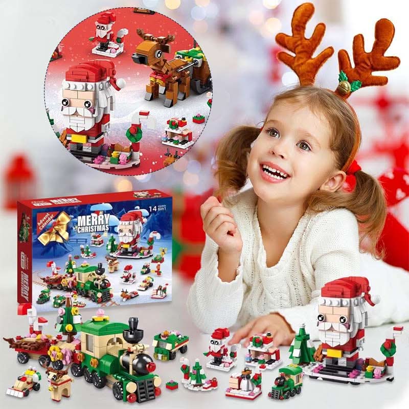 Creative Christmas building set for children aged 6 and over