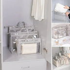 Transparent moisture-resistant dust bag