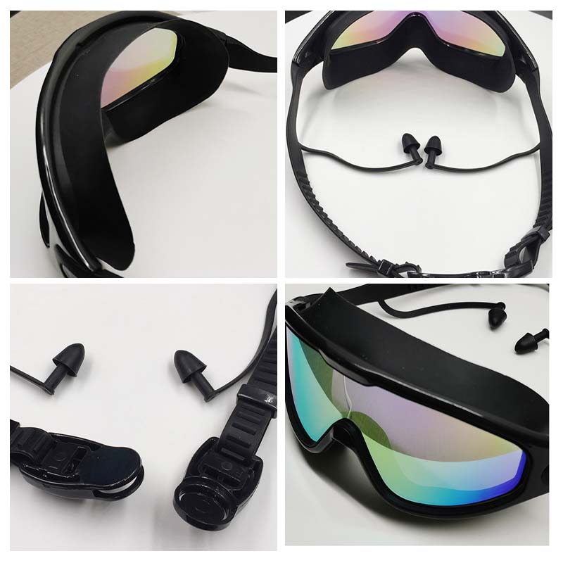 Wide View Anti-Fog Swim Goggles