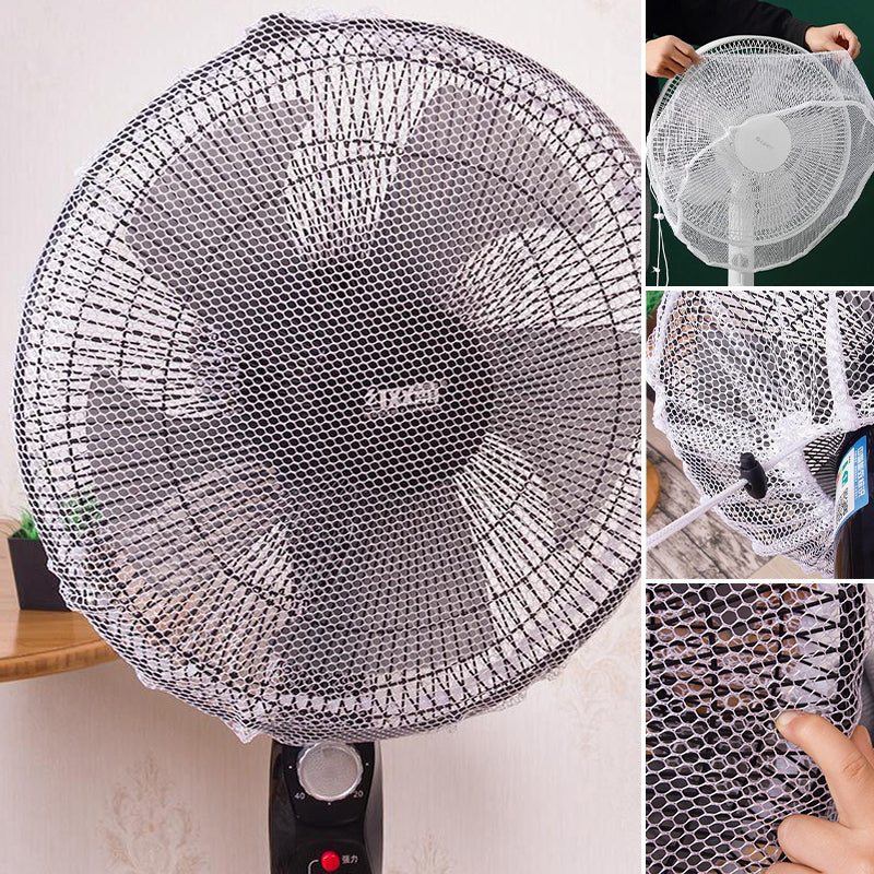 Protective net for electric fans