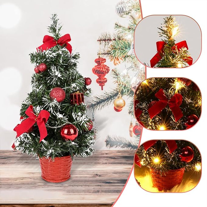 Mini Desktop Christmas Tree Decorations
