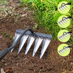 Multifunctional garden weed grabber