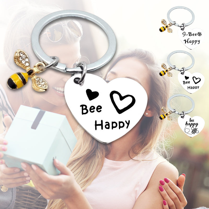 Honeybee keychain