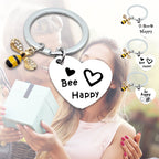 Honeybee keychain