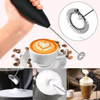 Electric Mini Milk Frother Made of Stainless Steel