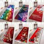 Kitchen Anti-Slip Flannel Printed Entrance Mats