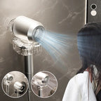 Rotating Hair Dryer Holder Without Drilling