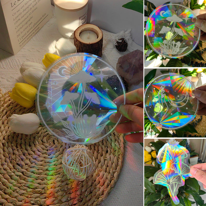 Sun catcher PVC static glass window sticker