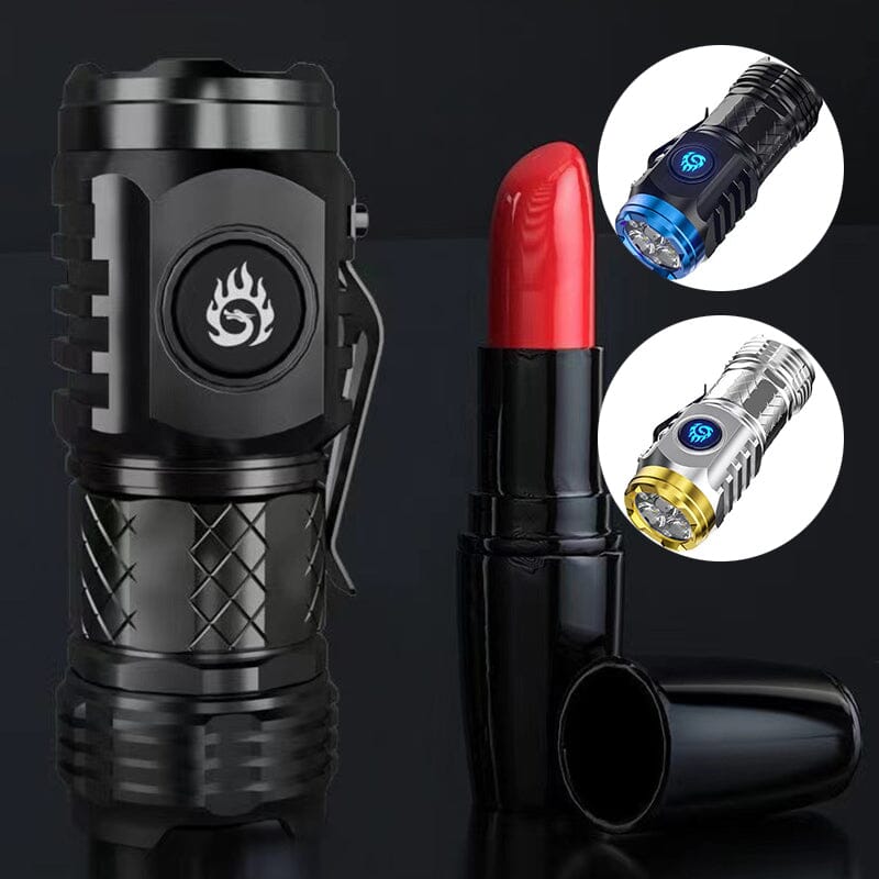 Three-eyed Monster Mini Flash Super Power Flashlight