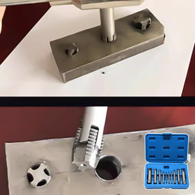 Multifunctional Set for Removing Damaged Screws
