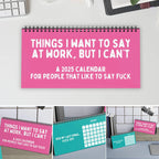 Funny 2025 sarcastic calendar