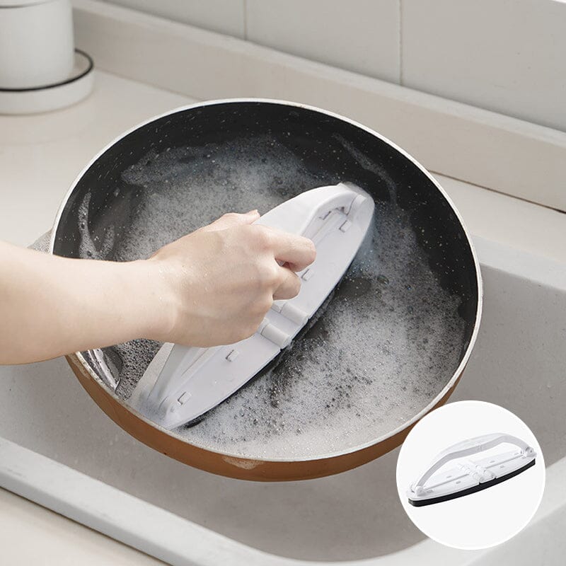 Foldable cooktop cleaner