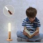 Intelligent nightstand lamp with sensor