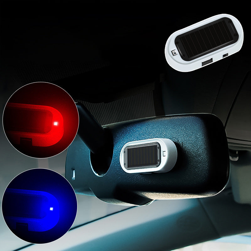 Solar LED Flash Car Alarm Simulator