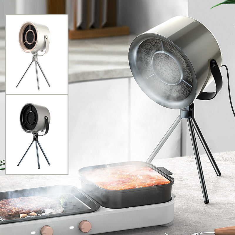 Mobile portable exhaust hood