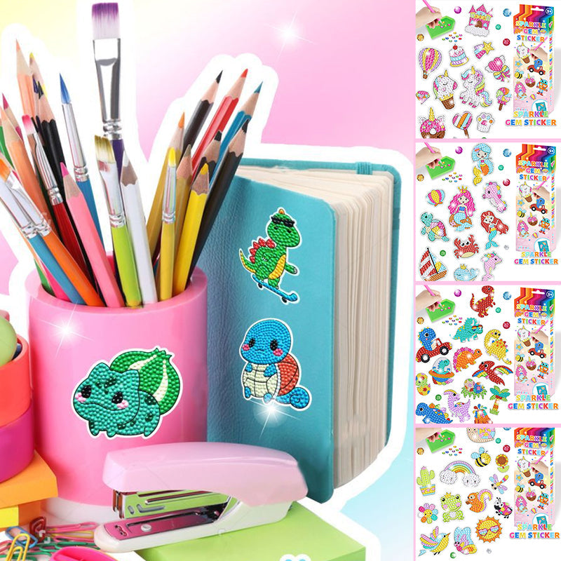 DIY Kids Freestick Cartoon Diamond Painting