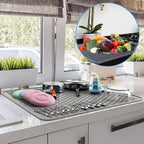 Heat-Resistant Silicone Stove Cover Mat & Utensils