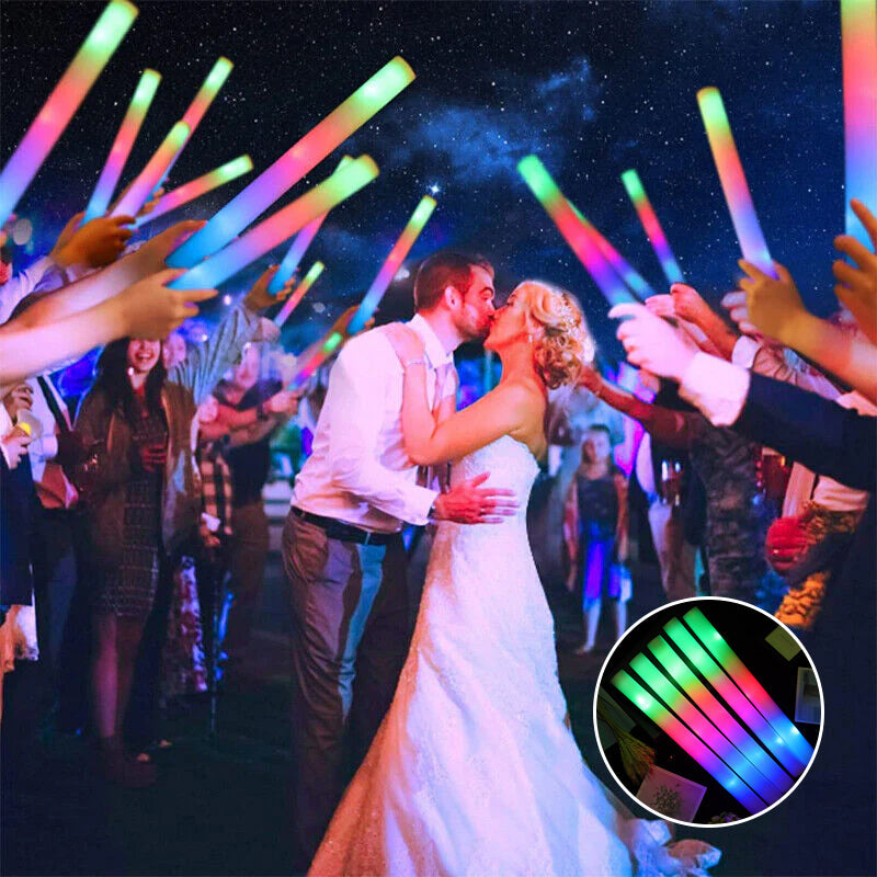LED Colorful Illuminating Sponge Fluorescent Rod