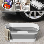 Foldable Portable Rectangular Bucket