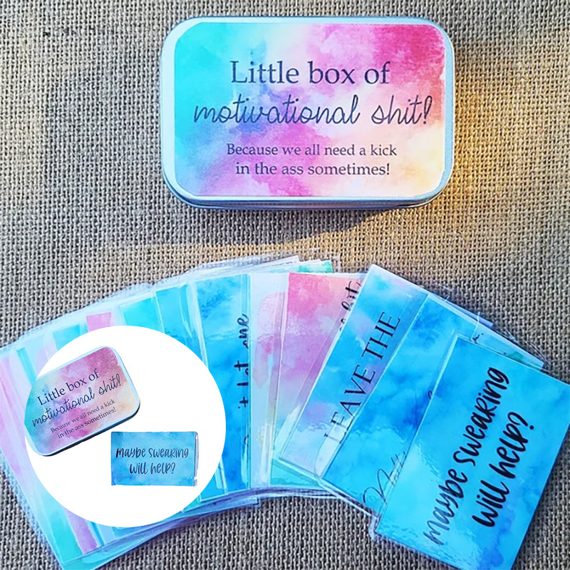 Funny Motivation Card Gift (Set of 20 pieces)