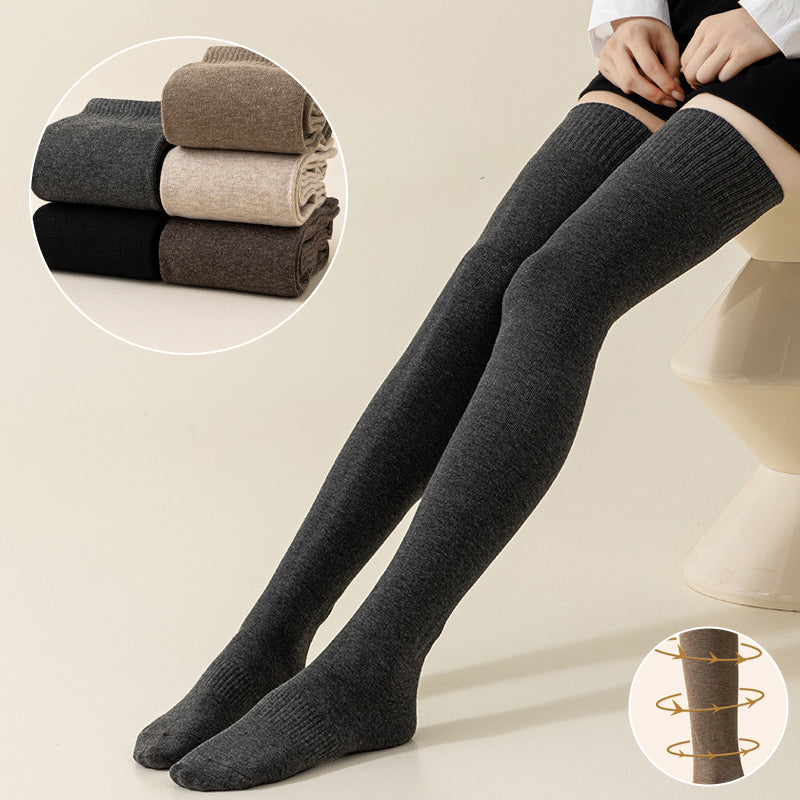 Thickened high socks